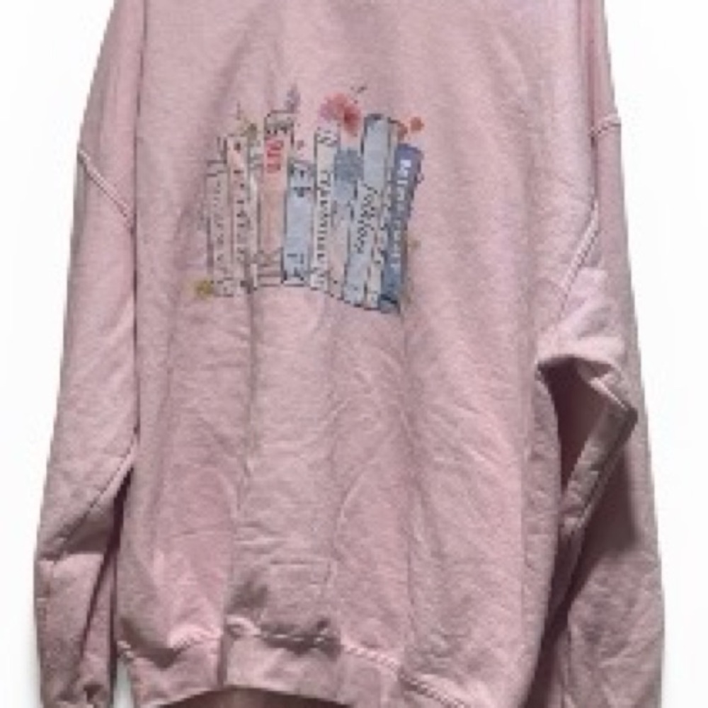 TS Pink Eras Tour book Sweatshirt XL - Picture 3 of 7